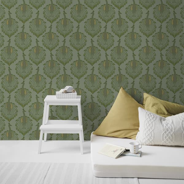Superfresco Easy - Non-woven tapet - Alfie - Grøn 10mx52cm