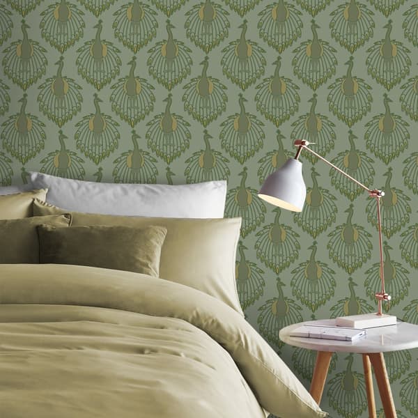 Superfresco Easy - Non-woven tapet - Alfie - Grøn 10mx52cm