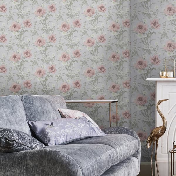 Laura Ashley - Non-woven tapet - Aurelie Natural - 10mx52cm