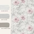 Miniatyrbillede 5 af 6: Laura Ashley - Non-woven tapet - Aurelie Natural - 10mx52cm