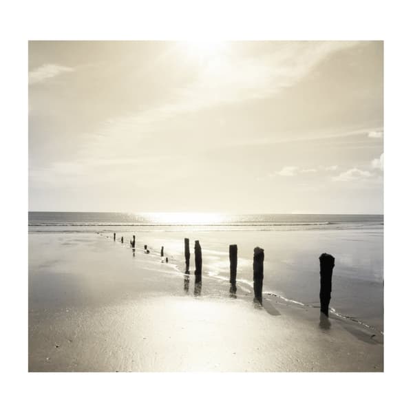 Art for the Home - Fototapet - Beroligende strandudsigt - 2,8x3m