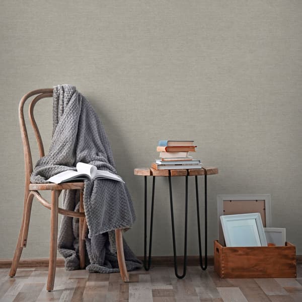 Superfresco Easy - Non-woven tapet - Uni - Grå - 10mx52cm