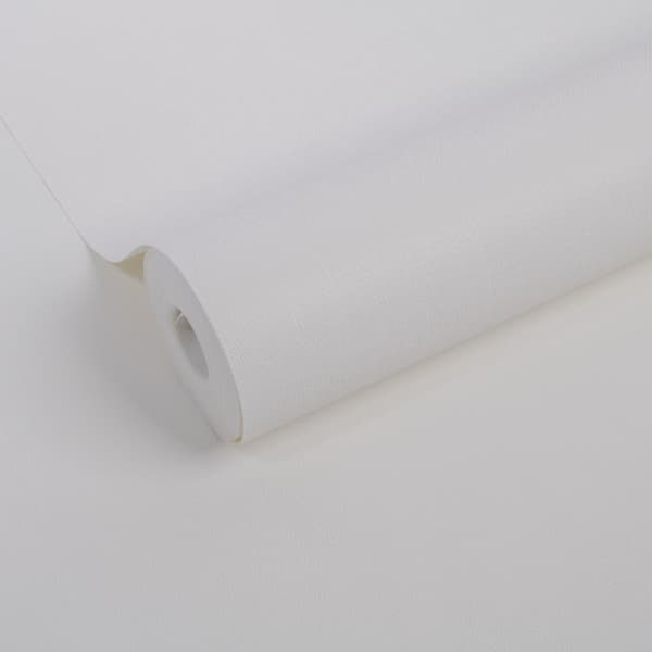 WOW - Non-woven tapet - Sting - Hvid - 10mx52cm