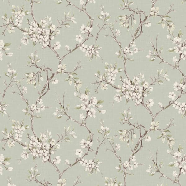 Boutique - Non-woven tapet - Eliza Sage - Grøn - 10mx52cm