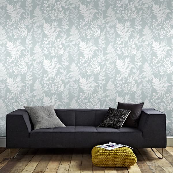 Superfresco Easy - Non-woven tapet - Curled ormbunke - 10mx52cm