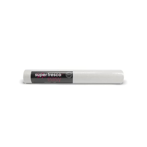 Superfresco Easy - Non-woven tapet - Hessian - Hvid - 10mx52cm