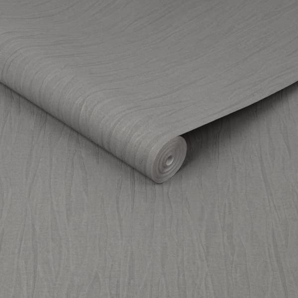 Boutique - Non-woven tapet - Marquise Uni - Sort - 10mx52cm