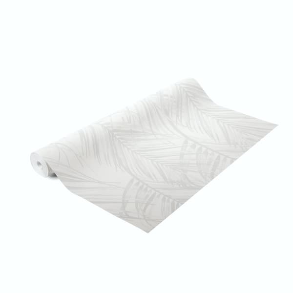 Superfresco Easy - Non-woven tapet - Palm - Vit - 10mx52cm