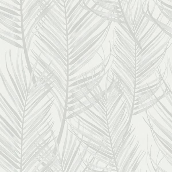 Superfresco Easy - Non-woven tapet - Palm - Vit - 10mx52cm