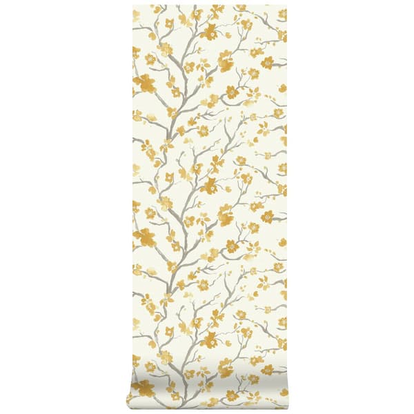 Superfresco Easy - Non-woven tapet - Ushi - Okker - 10mx52cm