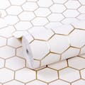 Miniatyrbild 3 av 4: WOW - Non-woven tapet - Hexagon - Vit - 10mx52cm