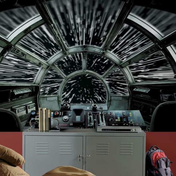 Star Wars Millennium Falcon Tapet 320 x 183 cm