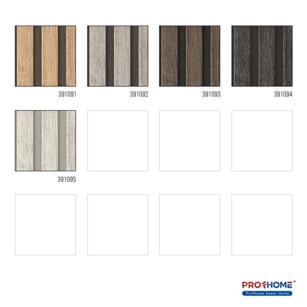 Non woven-tapet ränder Profhome 391091-GU texturerad matt färg beige brun svart 5,33 m2
