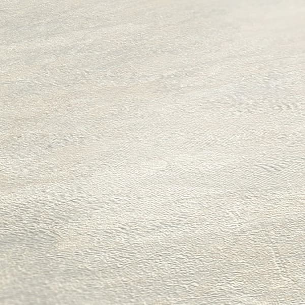 Non woven-tapet abstrakt Profhome 383584-GU lätt texturerad skimrande färg grädde ostron vit ljus grå 5,33 m2