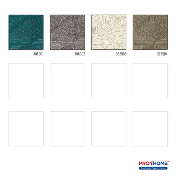 Non woven-tapet metalliska höjdpunkter Profhome 386902-GU texturerad glansigt färg brun koppar 5,33 m2