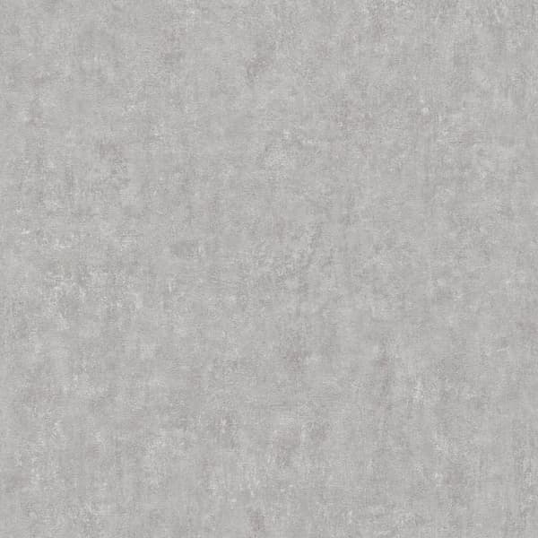 Non woven-tapet uni kulör Profhome 386935-GU lätt texturerad matt färg grå grå aluminium 5,33 m2