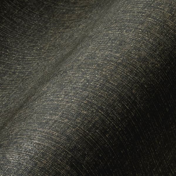 Non woven-tapet metalliska höjdpunkter Profhome 386942-GU lätt texturerad matt färg svart guld antracit 5,33 m2