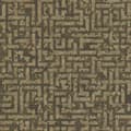 Miniatyrbild 1 av 7: Non woven-tapet metalliska höjdpunkter Profhome 386955-GU texturerad glittrande mönster matt bakgrund färg brun guld silver 5,33 m2