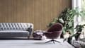 Miniatyrbild 5 av 7: Non woven-tapet Chevron mönster Profhome 386974-GU texturerad glittrande mönster matt bakgrund färg brun grå beige 5,33 m2