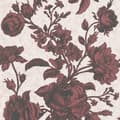 Miniatyrbild 1 av 7: Non woven-tapet Toile de Jouy Profhome 387004-GU lätt texturerad matt färg rosa röd svart 5,33 m2