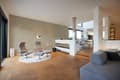 Miniatyrbild 5 av 7: Non woven-tapet tyg utseende Profhome 387024-GU lätt texturerad skimrande färg beige beige grå guld 5,33 m2