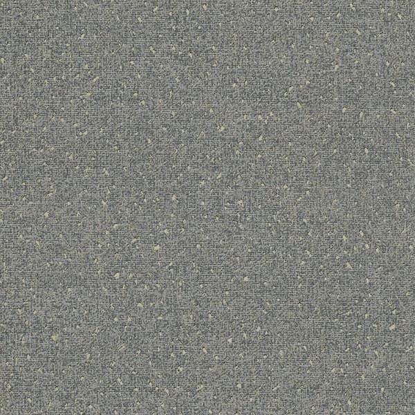 Non woven-tapet tyg utseende Profhome 387025-GU lätt texturerad skimrande färg antracit grå guld 5,33 m2