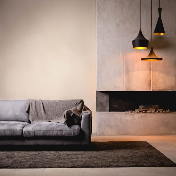 Non woven-tapet tyg utseende Profhome 387128-GU lätt texturerad matt färg grädde ljus grå 5,33 m2