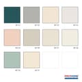 Miniatyrbild 7 av 7: Non woven-tapet tyg utseende Profhome 387128-GU lätt texturerad matt färg grädde ljus grå 5,33 m2
