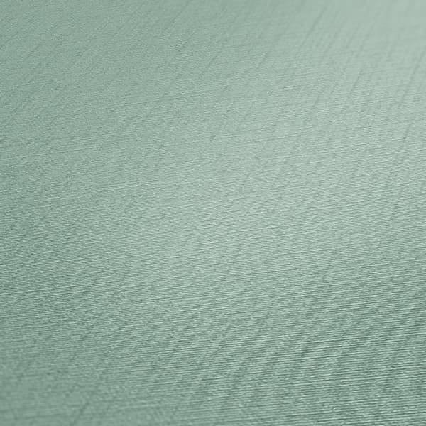 Non woven-tapet tyg utseende Profhome 387129-GU lätt texturerad matt färg turkos mint grön 5,33 m2