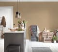 Miniatyrbild 7 av 8: Non woven-tapet grafisk Profhome 387422-GU lätt texturerad matt färg brun guld gul beige 5,33 m2