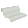 Miniatyrbild 2 av 8: Non woven-tapet grafisk Profhome 387423-GU lätt texturerad matt färg grön vit mint grön 5,33 m2