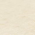 Miniatyrbild 3 av 8: Non woven-tapet grafisk Profhome 387424-GU lätt texturerad matt färg grädde vit elfenben 5,33 m2