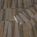 Miniatyrbild 4 av 8: Non woven-tapet geometrisk Profhome 387433-GU lätt texturerad skimrande färg brun guld grå 5,33 m2