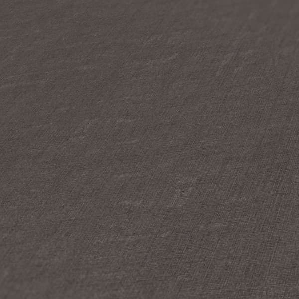 Non woven-tapet tyg utseende Profhome 387453-GU lätt texturerad matt färg svart antracit mörkgrå 5,33 m2