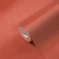 Miniatyrbild 4 av 8: Non woven-tapet tyg utseende Profhome 387458-GU lätt texturerad matt färg orange lax rosa röd orange 5,33 m2