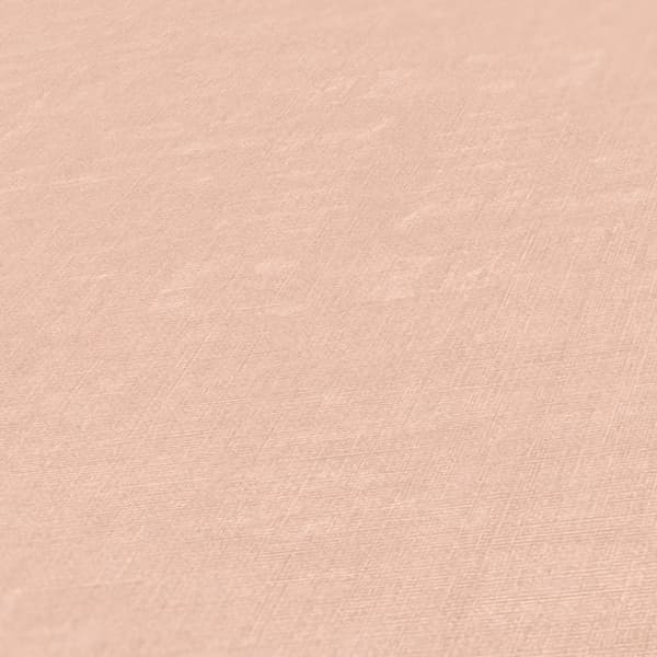 Non woven-tapet tyg utseende Profhome 387461-GU lätt texturerad matt färg rosa dammig rosa 5,33 m2