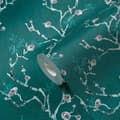 Miniatyrbild 4 av 8: Non woven-tapet Asien Profhome 387394-GU slät matt färg turkos teal vit grå 5,33 m2