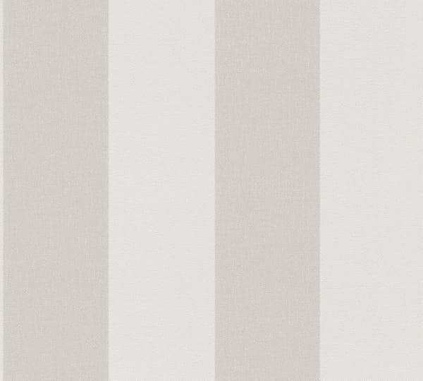 Non woven-tapet tyg utseende Profhome 948342-GU lätt texturerad matt färg grädde beige papyrus vit 5,33 m2