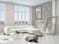 Miniatyrbild 6 av 7: Non woven-tapet ornament Profhome 953726-GU lätt texturerad skimrande mönster matt bakgrund färg grå silver rosa 5,33 m2