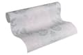 Miniatyrbild 2 av 7: Non woven-tapet ornament Profhome 953726-GU lätt texturerad skimrande mönster matt bakgrund färg grå silver rosa 5,33 m2