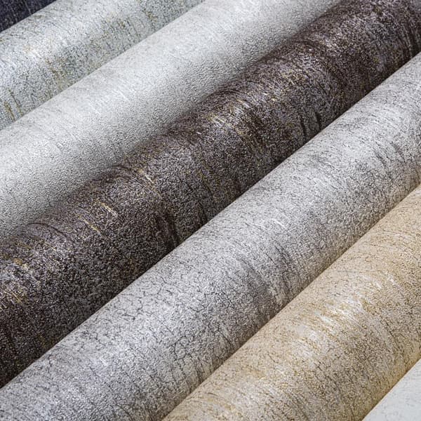 Non woven-tapet stuckatur utseende EDEM 410ST14 lätt texturerad metalliska höjdpunkter färg grå grå beige silver antracit 10,65 m2