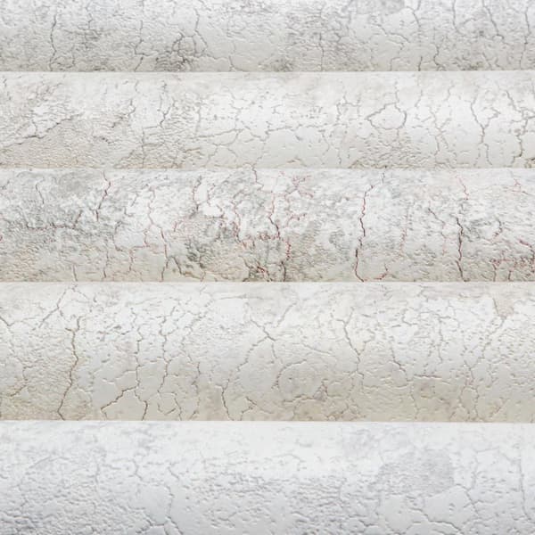 Non woven-tapet textur EDEM 807DN43 lätt texturerad matt färg grädde grå beige 10,65 m2