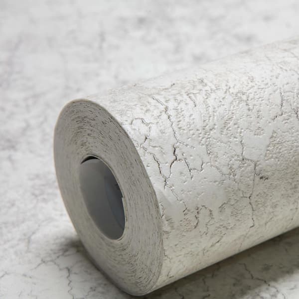 Non woven-tapet textur EDEM 807DN47 lätt texturerad matt färg grå sten grå 10,65 m2