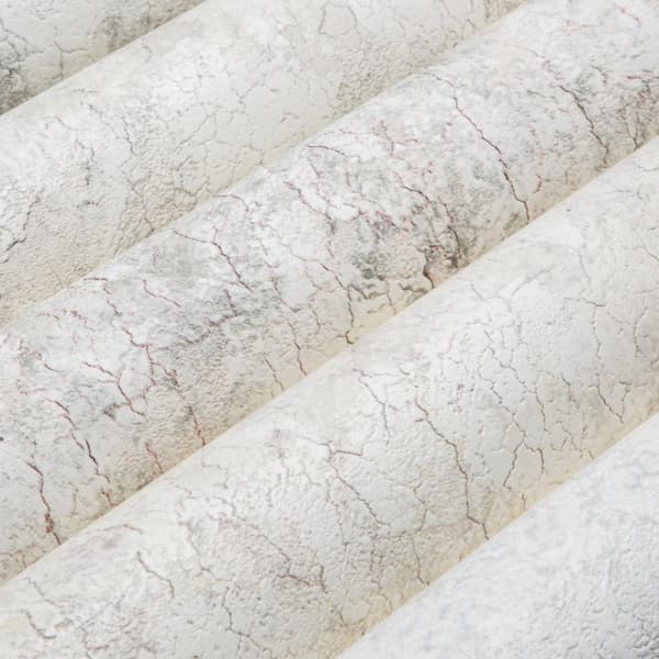Non woven-tapet textur EDEM 807DN47 lätt texturerad matt färg grå sten grå 10,65 m2