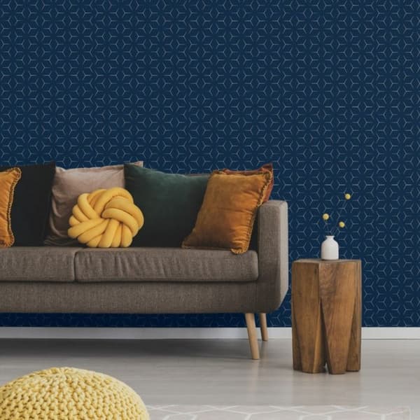 World of Wallpaper Metro Geometric Wallpaper