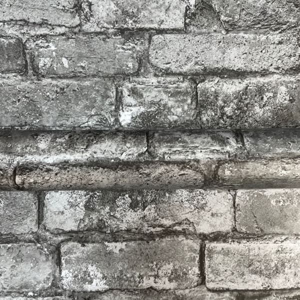 Fine Decor Brick Effect Wallpaper Charcoal 32.8ft x 20.5in