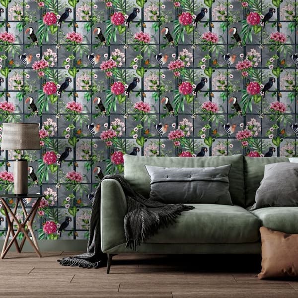 Arthouse Cuban Tropicana Wallpaper