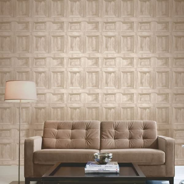 Fine Decor Distinctive Wood Panel Wallpaper