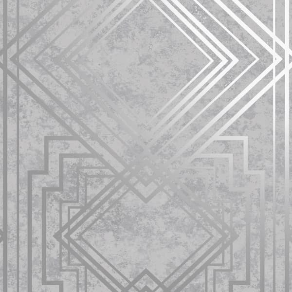 Holden Décor Delano Geometric Textured Wallpaper