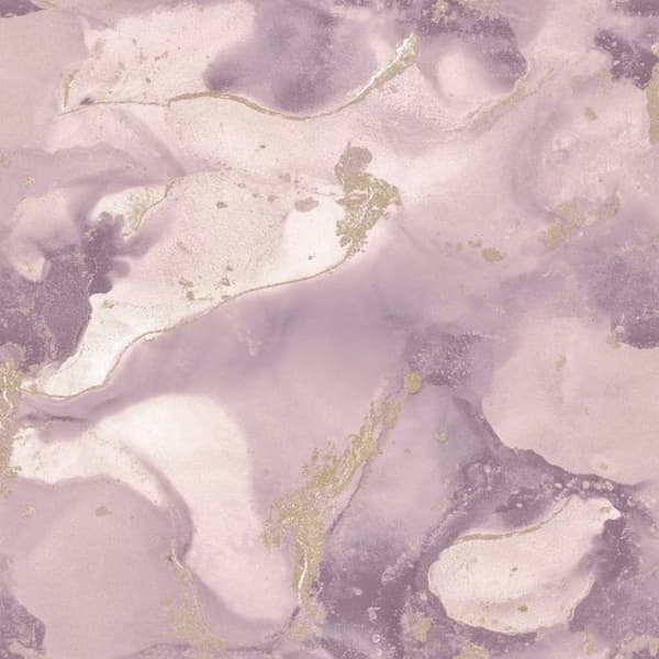 Holden Décor Patagonia Parian Wallpaper Purple/Pink 53.1ft x 21in